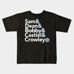 Supernatural Helvetica Kids T-Shirt